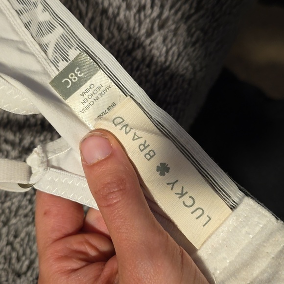 Lucky Brand White Seamless Underwire Bra 38C - Picture 2 of 2